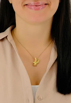 Anhänger Adler Gelbgold 750, 27x17mm