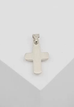 Anhänger Balken-Kreuz Weissgold 750, 18x9mm