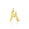 Anhänger Buchstabe M Gelbgold 750, 20x13mm