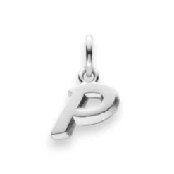 Anhänger Buchstabe P Silber 925, 13x7mm