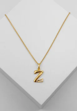 Anhänger Buchstabe Z Bicolor Gelb-/Weissgold 750 Diamant 0.01.00ct. 21x10mm