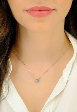 Anhänger Diamant 0.50ct. Weissgold 750