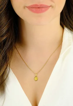 Anhänger Die Wundertätige Gelbgold 750, 17x8mm