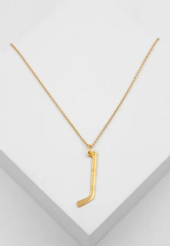 Anhänger Eishockey Gelbgold 750, 32x11mm