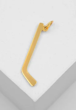 Anhänger Eishockey Gelbgold 750, 32x11mm