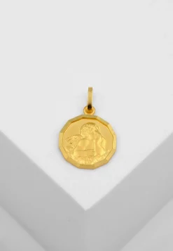 Anhänger Engel Gelbgold 750, 19x12mm