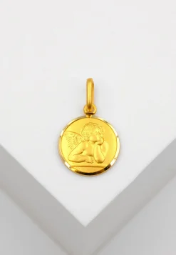 Anhänger Engel Gelbgold 750, 22x14mm