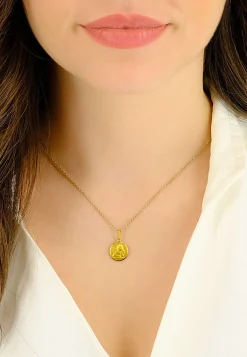 Anhänger Engel Gelbgold 750, 20x12mm