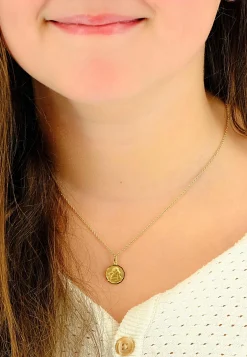 Anhänger Engel Gelbgold 750, 19x12mm