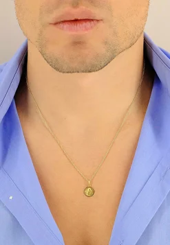 Anhänger Engel Gelbgold 750, 19x12mm