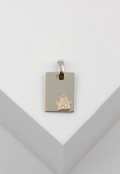 Anhänger Engel Weissgold 750, 17x9mm