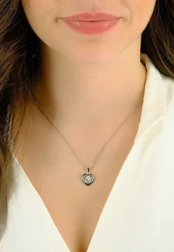 Anhänger Engel Weissgold 750, 17x11mm