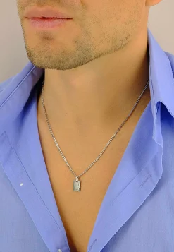 Anhänger Engel Weissgold 750, 17x9mm