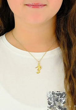 Anhänger Fussball Gelbgold 750, 30x15mm