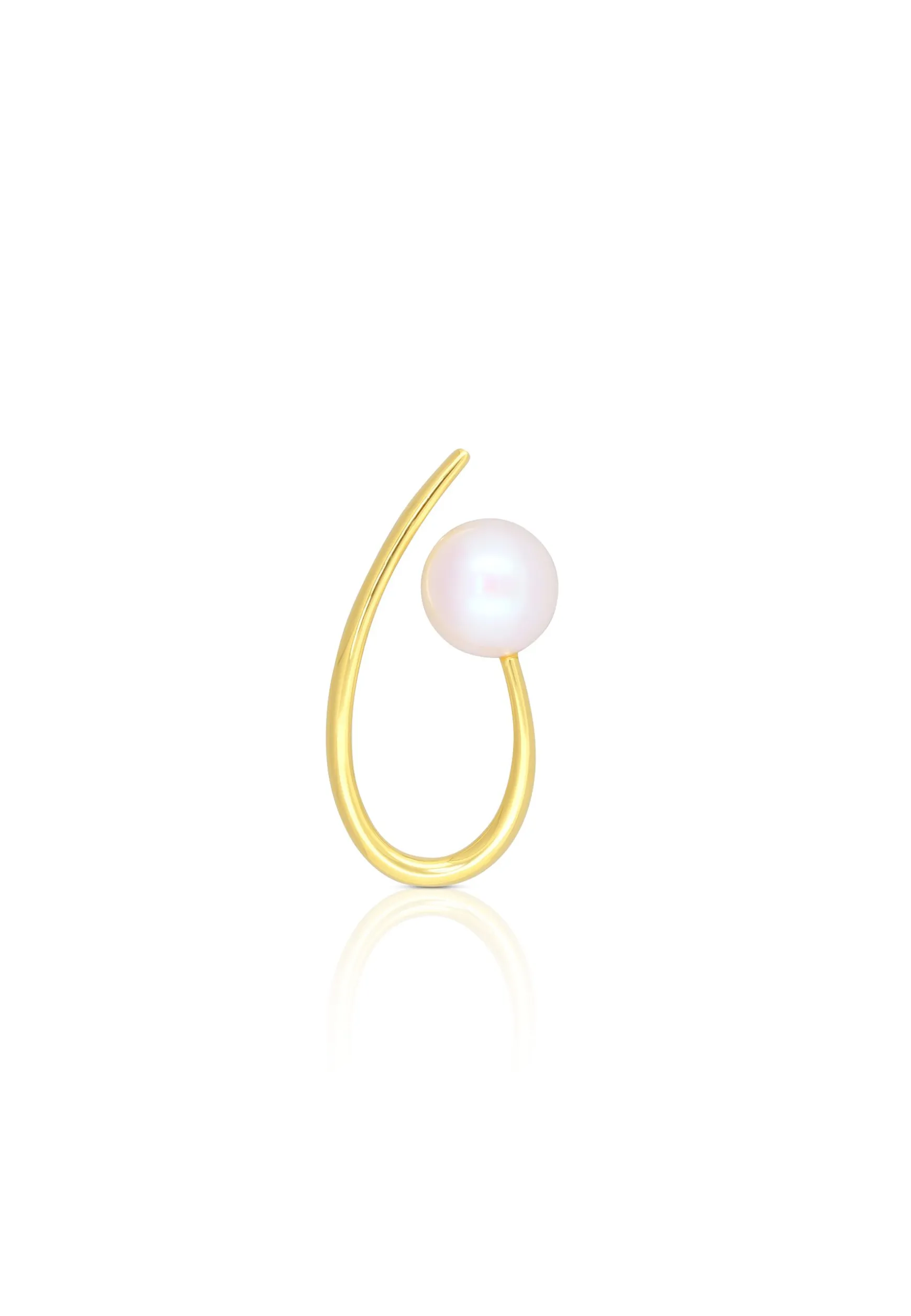 Anhänger Gelbgold 750 Süsswasserperle 8-8.5mm