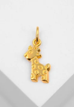Anhänger Giraffe Gelbgold 750, 19x9mm