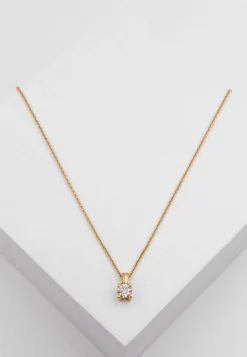 Anhänger 4-Griff-Fassung Diamant 0.50ct. Gelbgold 750