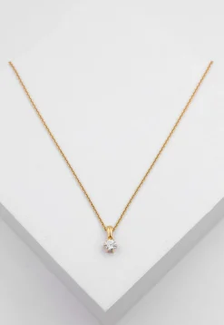 Anhänger 6-Griff-Fassung Diamant 0.25ct. Gelbgold 750