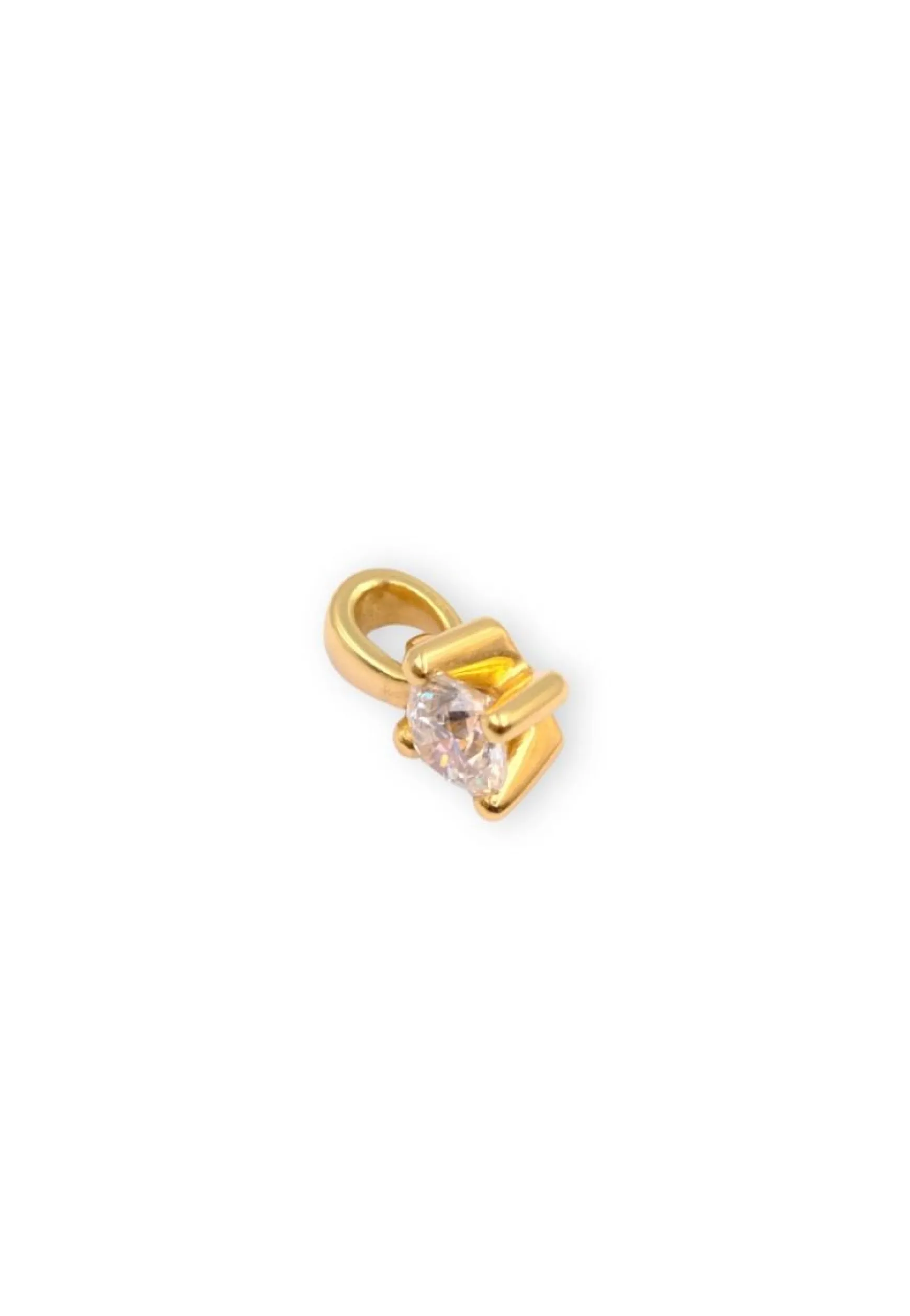 Anhänger 4-Griff-Fassung Diamant 0.30ct. Gelbgold 750