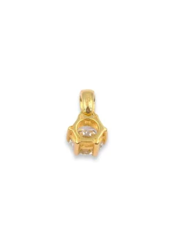 Anhänger 6-Griff-Fassung Diamant 0.50ct. Gelbgold 750