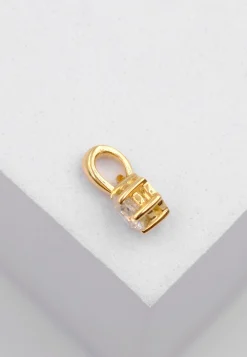 Anhänger 6-Griff-Fassung Diamant 0.25ct. Gelbgold 750