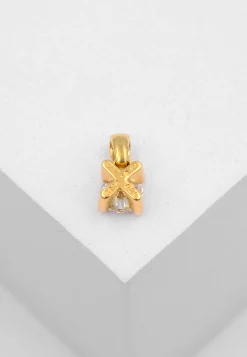 Anhänger 4-Griff-Fassung Diamant 0.50ct. Gelbgold 750
