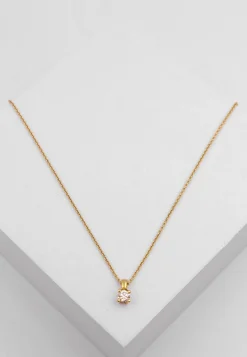 Anhänger 4-Griff-Fassung Diamant 0.30ct. Gelbgold 750