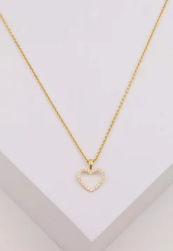 Anhänger Herz Gelbgold 750 Diamant 0.12ct. 10X9mm