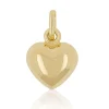 Anhänger Herz Gelbgold 750, 15x10mm