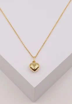 Anhänger Herz Gelbgold 750, 15x10mm