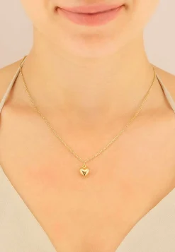 Anhänger Herz Gelbgold 750, 15x10mm