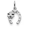 Anhänger Hufeisen Silber 925, 17x10mm