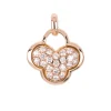 Anhänger 750/18K Rotgold Diamant 0.32ct.