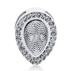 Anhänger 750/18K Weissgold Diamant 0.07ct.