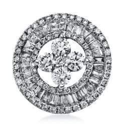 Anhänger 750/18K Weissgold Diamant 1.52ct.