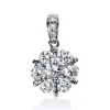 Anhänger 750/18K Weissgold Diamant 0.78ct.