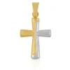 Anhänger Kreuz Gelbgold 750, 23x13mm
