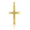 Anhänger Kreuz Gelbgold 750, 32x16mm