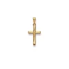 Anhänger Kreuz Gelbgold 750, 26x12mm