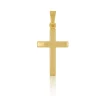 Anhänger Kreuz Gelbgold 750, 24x12mm
