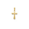 Anhänger Kreuz Gelbgold 750, 25x12mm