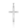 Anhänger Kreuz Weissgold 750, 28x14mm