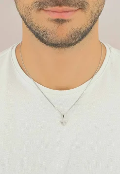 Anhänger Kreuz Weissgold 750, 16x9mm