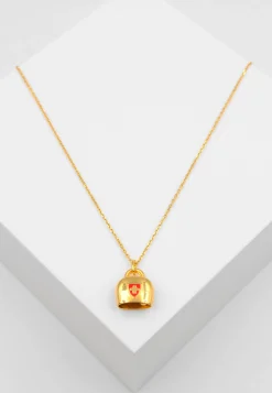 Anhänger Kuhglocke Gelbgold 750, 16x11mm