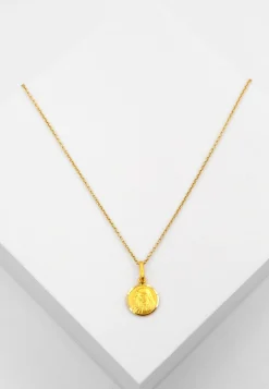 Anhänger Madonna Gelbgold 750, 18x10mm