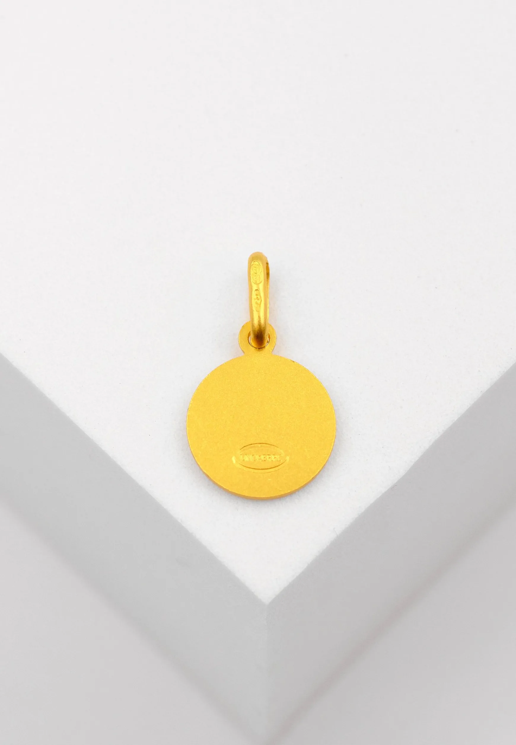 Anhänger Madonna Gelbgold 750, 18x10mm