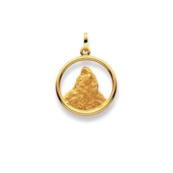 Anhänger Matterhorn Gelbgold 750, 25x18mm