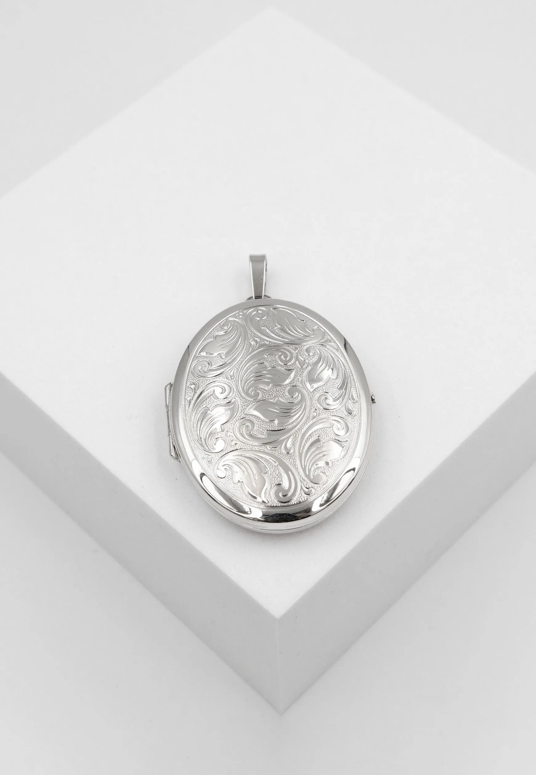 Anhänger Medaillon Silber 925, 55x35mm