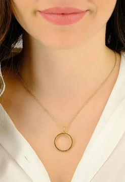 Anhänger Münzfassung Gelbgold 750, 30x22mm