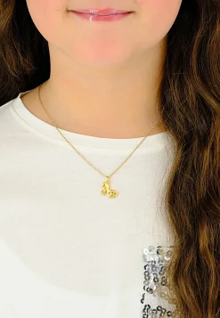 Anhänger Pferd Gelbgold 750, 19x15mm